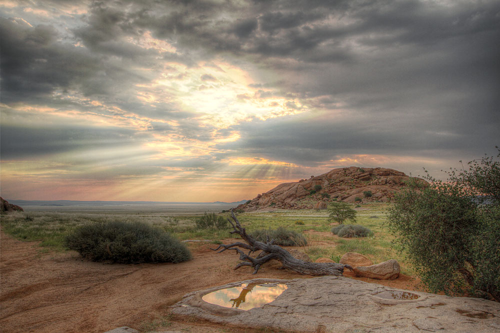 Namib Naukluft Park Sunset