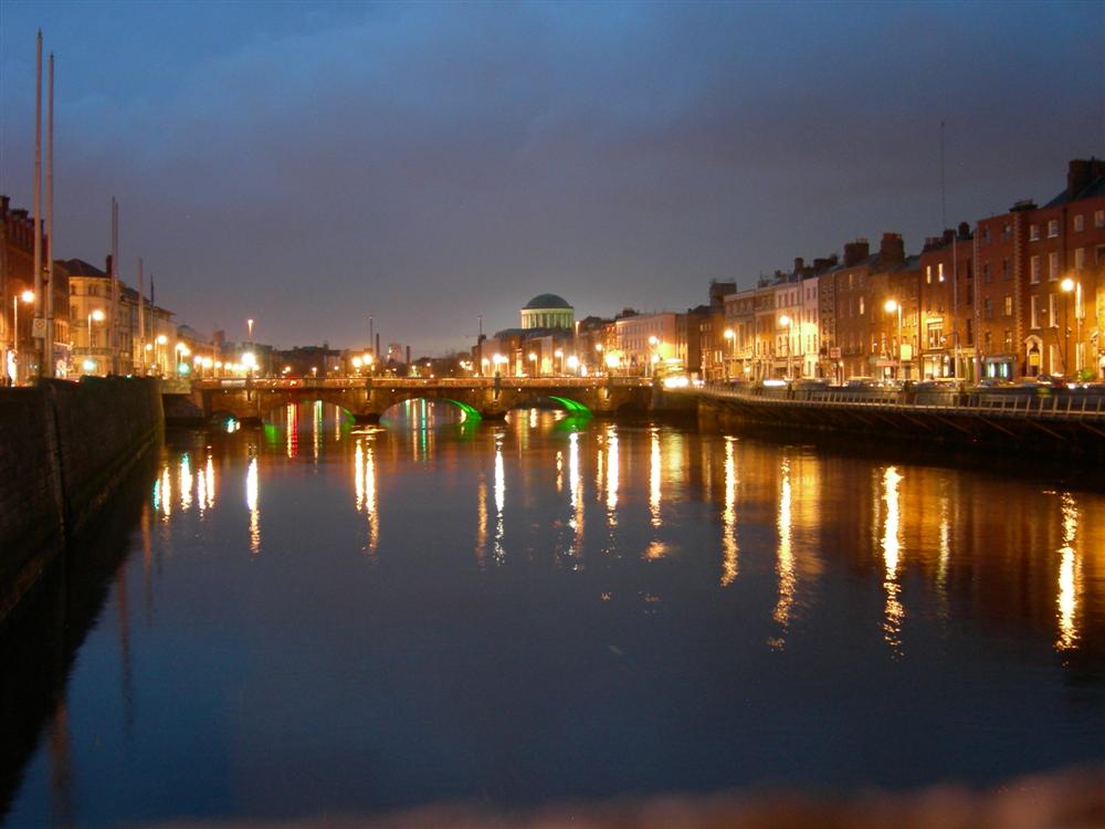 Dublin bei Nacht...